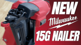 Milwaukee M18 Fuel 15-gauge Finish Nailer Video Review